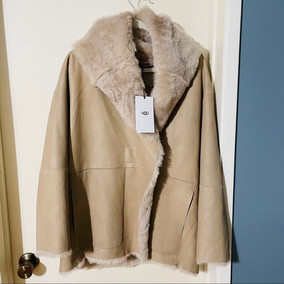 Ugg Fur Leather Jacket